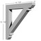 Ekena Millwork 2"W x 15 7/8"D x 15 7/8"H Ashford Bracket BKT02X15X15AS - alternate 5